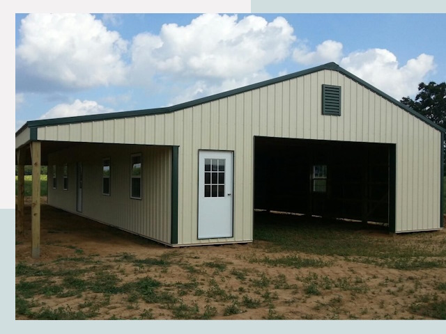 Строительство конюшен в Кохме