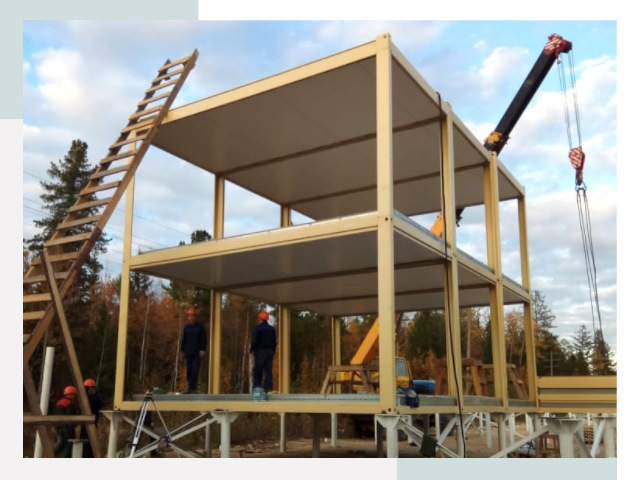 Строительство модульных здания Кохма