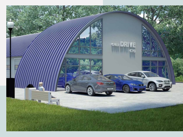 Монтаж ангаров и металлоконструкций от 623 руб.