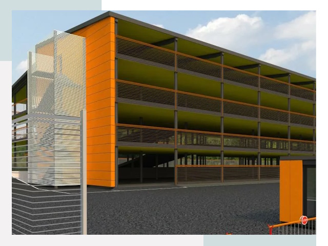 Многоуровневые паркинги в Кохме