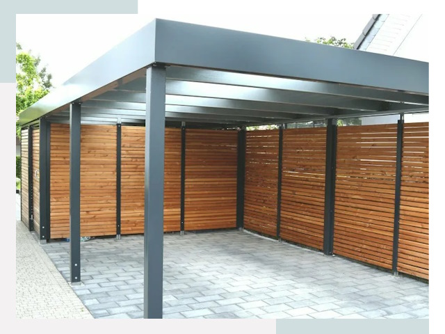 Навесы для парковки в Кохме