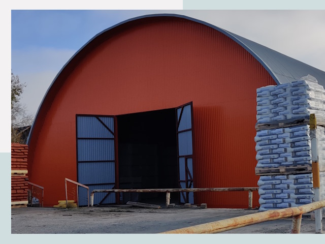 Полукруглые ангары по цене от 623 руб. в Кохма