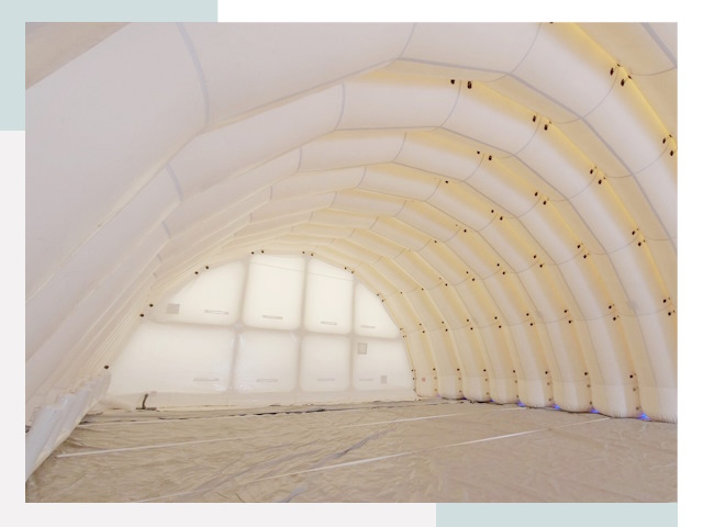 Пневмокаркасные ангары в Кохме