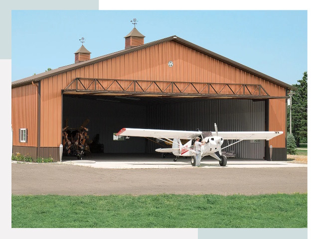 Ангары для самолетов в Кохме