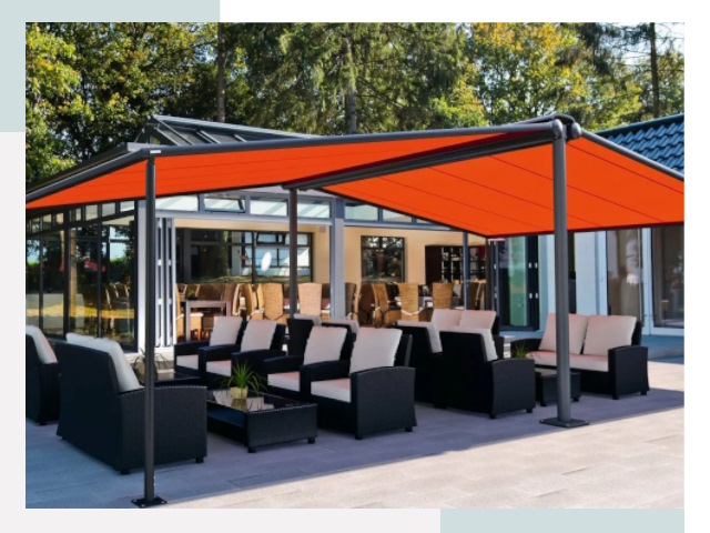 Навесы для кафе и ресторанов в Кохме