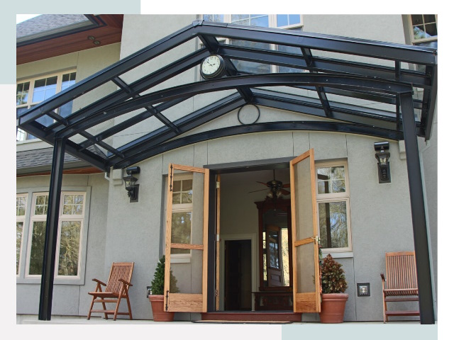 Козырьки металлические в Кохме