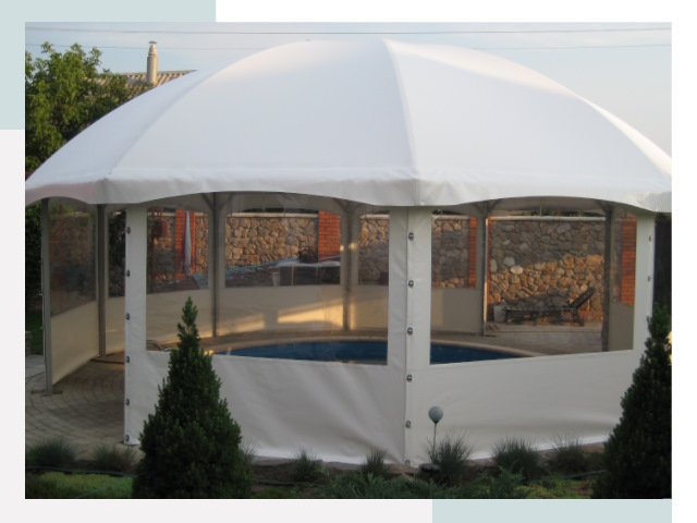 Тентовые павильоны в Кохме