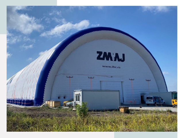 Брендирование ангаров в Кохме