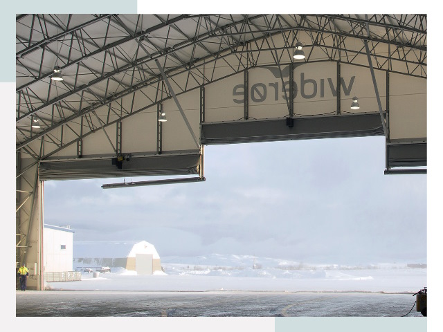 Ворота для ангаров в Кохме