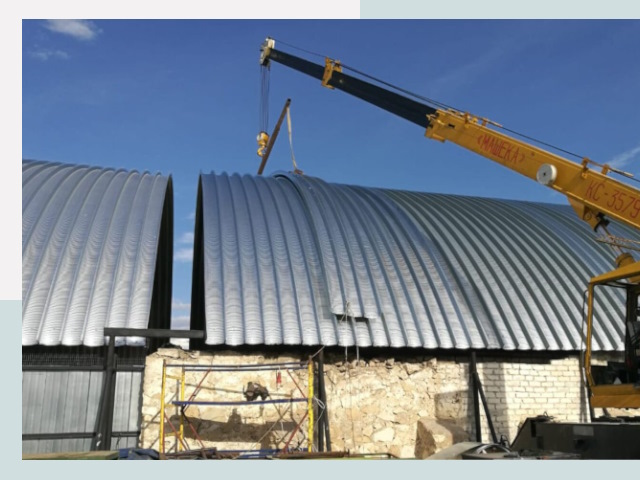 Реконструкция ангаров в Кохме от 623 руб.