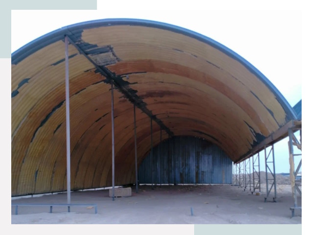 Реконструкция ангаров в Кохме